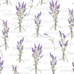 Ткань для пэчворк (50x55см) 4500-445 из коллекции "Lavender Story" "Stof" (Дания)