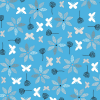 Ткань для пэчворк (50x55см) 4500-569 из коллекции "Hollies Flowers" "Stof" (Дания)