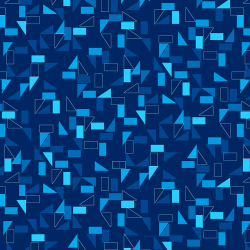Ткань для пэчворк (50x55см) 4500-597 из коллекции "Rainbow colours" "Stof" (Дания)