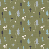 Ткань для пэчворк (50x55см) 4500-840 из коллекции "Hush-a-Bye Woods" "Stof" (Дания)