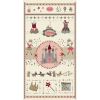 Ткань для пэчворк (60x110см) 4505-058 из коллекции "Sweet Princess" "Stof" (Дания)