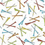 Ткань для пэчворк (50x55см) 4703-681 из коллекции "Knit Club" "Stof" (Дания)