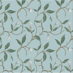 Ткань для пэчворк (50x55см) 4801-259 из коллекции "Magnolia" "Stof" (Дания)