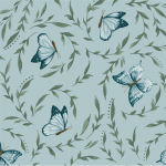 Ткань для пэчворк (50x55см) 4801-264 из коллекции "Magnolia" "Stof" (Дания)