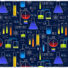 Ткань для пэчворк (50x55см) 801-755 из коллекции "Chemisty" "Stof" (Дания)
