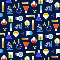 Ткань для пэчворк (50x55см) 801-759 из коллекции "Chemisty" "Stof" (Дания)