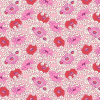 Ткань для пэчворк (50x55см) 26644PIN из коллекции "Vintage 30s florals" "Washington Street Studio" (США)