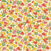 Ткань для пэчворк (50x55см) 26646ORA из коллекции "Vintage 30s florals" "Washington Street Studio" (США)