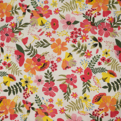 Ткань для пэчворк (50x55) 45-409 из коллекции "Floral Pets" "Zweigart"