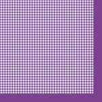 Салфетка для декупажа “Фиолетовая клетка” 33х33 см “Maki”