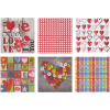 Набор салфеток для декупажа “Романтика” 12шт. 33х33 см “Love2art”