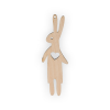Заготовка для декорирования "Подвеска Зайчик" фанера 3,2x10см "Mr. Carving"