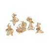 Заготовка для декорирования "Набор мини Крысы" фанера 4,5-5,5см "Mr. Carving"