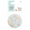 Мини пуговицы для декорирования "Воды Нила" в горошек 30шт "DoCrafts" (Великобритания)