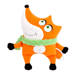 Набор для шитья игрушки "Сплюшка Лиса" 35см "Miadolla"