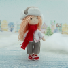 Набор для шитья куклы из фетра "Малышка Алиса" "Перловка"