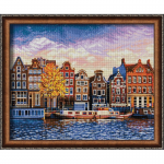 Набор для картины стразами "Амстердам" "Алмазная живопись"