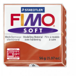 Полимерная глина FIMO Soft индийский красный 56 гр