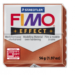 Полимерная глина FIMO Effect медный 56 гр