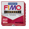 Полимерная глина FIMO Effect рубиновый металлик 56 гр