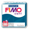 Полимерная глина FIMO Soft синий калипсо 56 гр