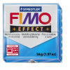 Полимерная глина FIMO Effect полупрозрачный синий 56 гр