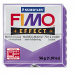 Полимерная глина FIMO Effect полупрозрачный фиолетовый 56 гр