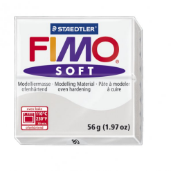 Полимерная глина FIMO Soft серый дельфин 56 гр
