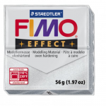 Полимерная глина FIMO Effect серебряный металлик 56 гр