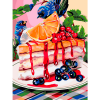 Набор для раскрашивания "Лакомый кусочек" 30х40см "Фрея"