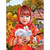 Набор для раскрашивания "Русская красавица" 30х40см "Фрея"