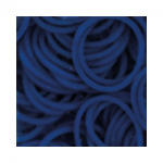 Резинки для плетения синие матовые 600 шт. RLB-01 "Hobbius"