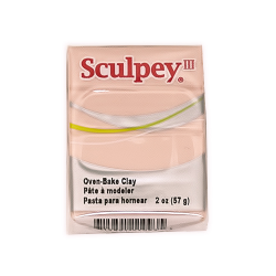 Полимерная глина Sculpey III цв. бежевый 57гр "Sculpey" (США)