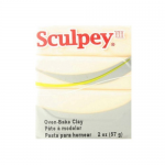 Полимерная глина Sculpey III цв. светящийся в темноте 57гр "Scupley" (США)